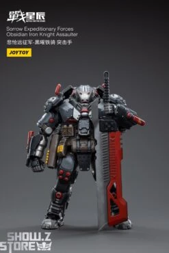 JoyToy Source 1/18 Sorrow Expeditionary Forces Obsidian Iron Knight Assaulter -Cheap Action Figures Store 4fb610b67b