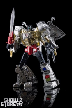 4th Party MP-08 King Grimlock Reximus Prime Oversized Stainless Steel Color Version -Cheap Action Figures Store 5416f373f1