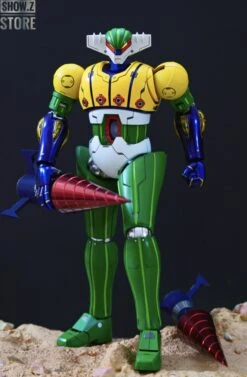 King Arts Diecast Scene Series DFS075 Steel Jeeg Battle Damaged Version -Cheap Action Figures Store 541e2828bc