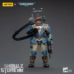 JoyToy Source 1/18 Warhammer 40K Astra Militarum Tempestus Scions Command Squad 55th Kappic Eagles Vox Operator -Cheap Action Figures Store 5475af2645