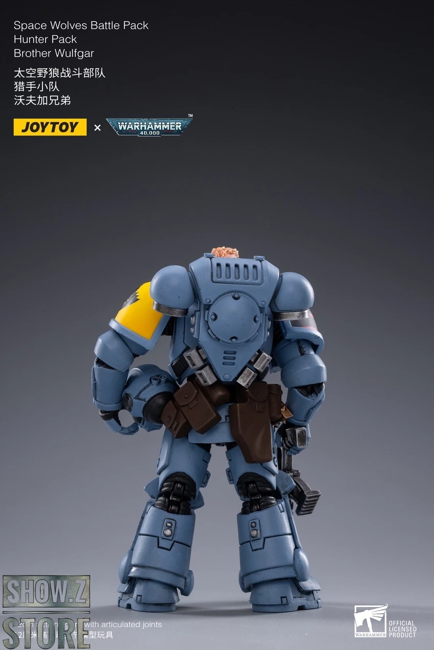 JoyToy Source 1/18 Warhammer 40K Space Wolves Battle Pack Hunter Pack Set Of 4 8 JoyToy Source 1/18 Warhammer 40K Space Wolves Battle Pack Hunter Pack Set Of 4 - Image 6