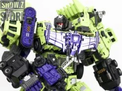 Generation Toy GT-99 Gravity Builder Devastator Metallic Painted Limited Version W/ Upgrade Kit -Cheap Action Figures Store 5611740e54