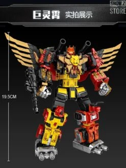 WeiJiang Wei Jiang WJ Complete Set Of 5 Sky Soarer Rampage Oversized Combination Mode POTP Feral Rex Predaking 9 WeiJiang Wei Jiang WJ Complete Set Of 5 Sky Soarer Rampage Oversized Combination Mode POTP Feral Rex Predaking -Cheap Action Figures Store 56378d9559