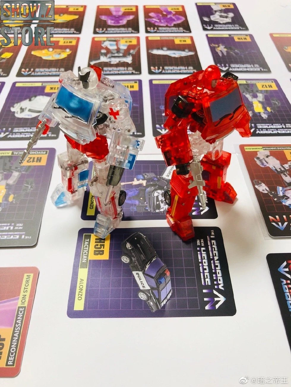 NewAge H-7T McCoy Ironhide Clear Transparent Version 4 NewAge H-7T McCoy Ironhide Clear Transparent Version - Image 2