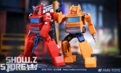 Magic Square MS-B01A Architect Inferno & MS-B02A Fire Extinguisher Grapple Metallic Color Version Set Of 2 -Cheap Action Figures Store 584e8a71c2