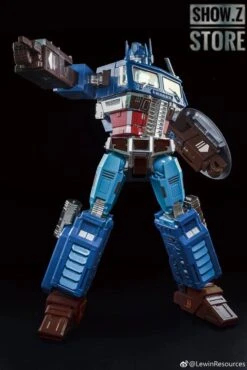 Lewin Resources LW-01A Optimus Prime Captain America Style Oversized 71cm W/ LED -Cheap Action Figures Store 5b3d8a7a5d