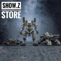 JoyToy Source Acid Rain TK01 Tiekui Mech & Multifuctional Vehicle & Turret Green Version -Cheap Action Figures Store 5b9c5e0c39