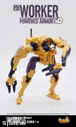 Forging Soul 1/60 AGS-30 Powered Armor Series Worker Priest Yellow Version -Cheap Action Figures Store 5baf39acc1