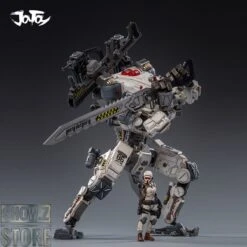 JoyToy Source 1/24 God Of War 86 Mecha W/ Pilot White Version -Cheap Action Figures Store 5bf26aaa61