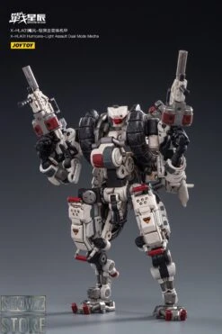 JoyToy Source 1/18 X-HLA01 Hurricane Light Assault Dual Mode Mecha White -Cheap Action Figures Store 5ebc7d58e3