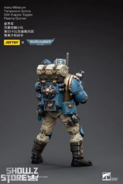 JoyToy Source 1/18 Warhammer 40K Astra Militarum Tempestus Scions Squad 55th Kappic Eagles Plasma Gunner -Cheap Action Figures Store 5f0fb5b66a
