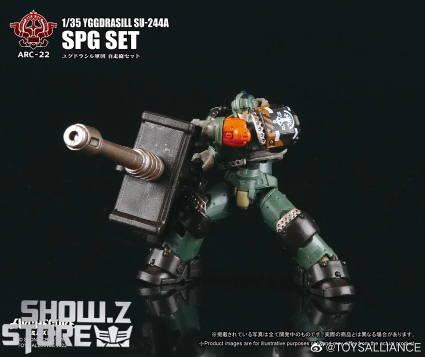 Toys Alliance 1/35 ARC-22 Yggdrasill SU-244A SPG Set 9 Toys Alliance 1/35 ARC-22 Yggdrasill SU-244A SPG Set - Image 7