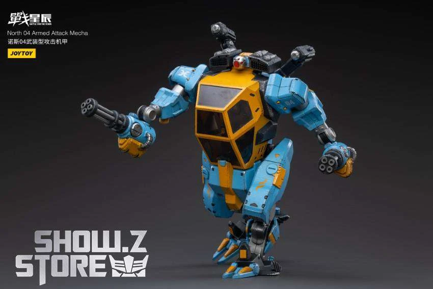 JoyToy Source 1/18 North 04 Armed Attack Mecha W/ Pilot 14 JoyToy Source 1/18 North 04 Armed Attack Mecha W/ Pilot - Image 12
