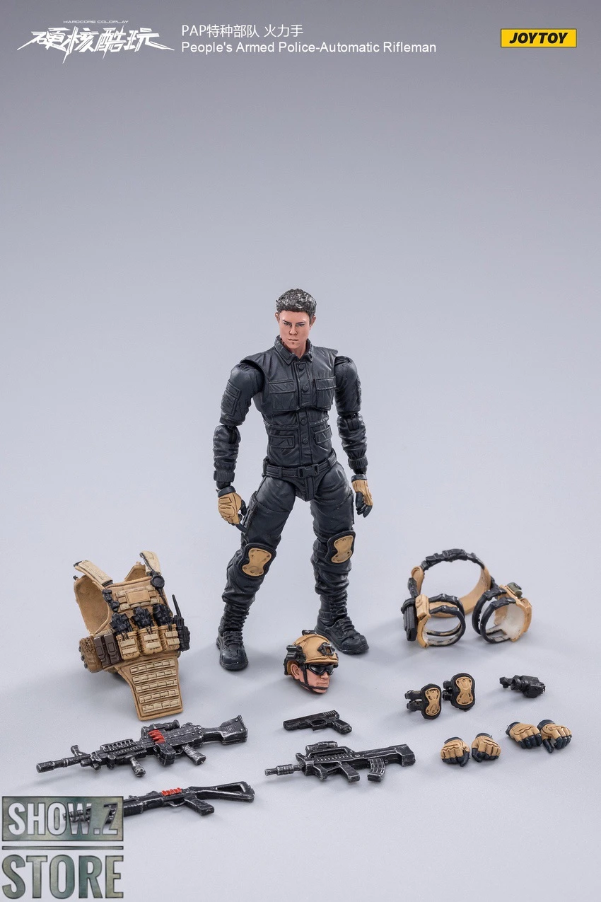 JoyToy Source 1/18 People's Armed Police Rifleman 7 JoyToy Source 1/18 People's Armed Police Rifleman - Image 5