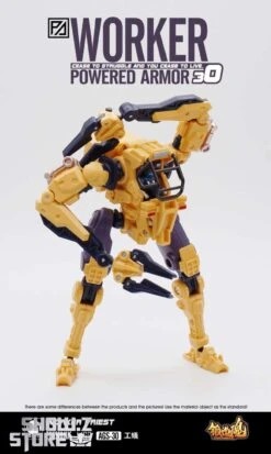 Forging Soul 1/60 AGS-30 Powered Armor Series Worker Priest Yellow Version -Cheap Action Figures Store 644d5305c6