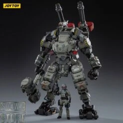 JoyToy Source 1/24 H02 Steel Bone Firepower Mecha Grey-Green Color W/ Pilot -Cheap Action Figures Store 6499941d6c