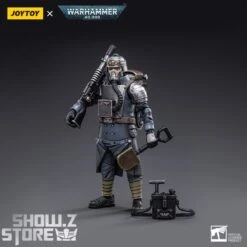 JoyToy Source 1/18 Warhammer 40K Death Korps Of Krieg Veteran Squad Guardsman Demolitions Specialist -Cheap Action Figures Store 681d9698df