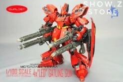Zhile ZL MG 1/100 4X Sazabi MSN-04 Gatling Gun Add On Kit W/ LED -Cheap Action Figures Store 6839f31ba1