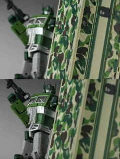 4th Party MP10A Optimus Prime Convoy Bape Green Camo Version 17 4th Party MP10A Optimus Prime Convoy Bape Green Camo Version -Cheap Action Figures Store 6847e2302e