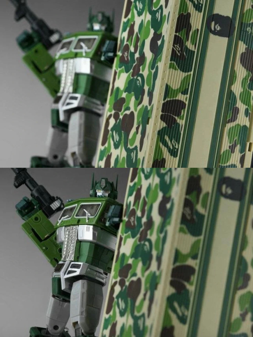 4th Party MP10A Optimus Prime Convoy Bape Green Camo Version 7 4th Party MP10A Optimus Prime Convoy Bape Green Camo Version - Image 5