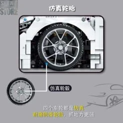 Lin07 Block 007 1/10 Bugatti Chiron Pink Version -Cheap Action Figures Store 689fd95854