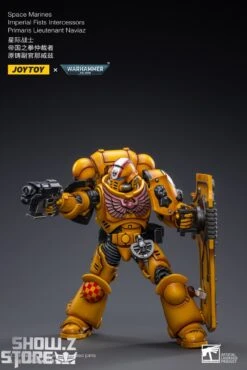 JoyToy Source 1/18 Warhammer 40K Imperial Fists Intercessors Primaris Lieutenant Naviaz -Cheap Action Figures Store 68cafc78ea