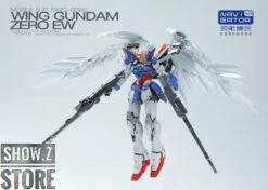 Navigator Toys Pre-Painted & Pre-Assembled Bandai XXXG-00W0 Wing Gundam Zero EW Ver.Ka -Cheap Action Figures Store 6a66183a9d