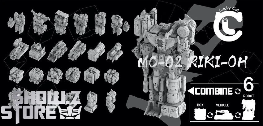 Lucky Cat Micro Cosmos MC-02 Riki-Oh Devastator Set A 19 Lucky Cat Micro Cosmos MC-02 Riki-Oh Devastator Set A - Image 17