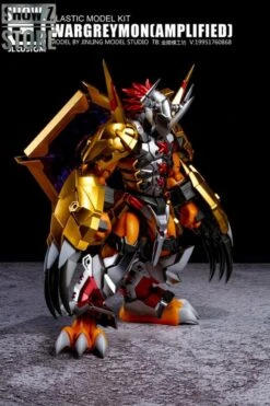 [Pre-Order] [SZ Custom] Bandai Custom Spirits Digimon Wargreymon Amplified W/ Custom Electroplated Chrome Painting -Cheap Action Figures Store 6cb80a004c