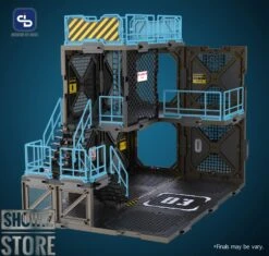 FreshRetro 1/18 1/24 SIB03 Scene In Box Fortifications-A Model Kit -Cheap Action Figures Store 6d35901585