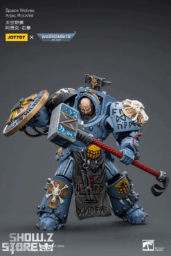 JoyToy Source 1/18 Warhammer 40K Space Wolves Arjac Rockfist -Cheap Action Figures Store 6d542d903f
