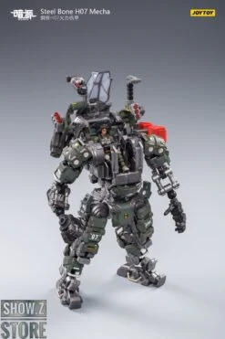 JoyToy Source 1/24 H07 Steel Bone Firepower Mecha Olive Version W/ Pilot -Cheap Action Figures Store 6e1007d7de