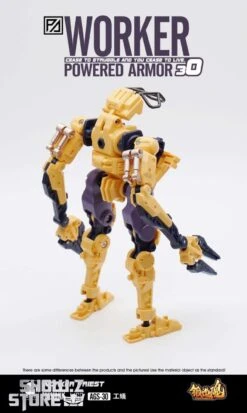 Forging Soul 1/60 AGS-30 Powered Armor Series Worker Priest Yellow Version -Cheap Action Figures Store 6eea489d97