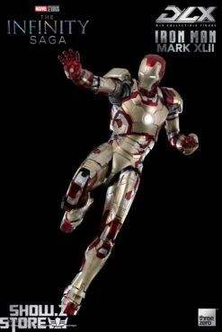 Threezero 1/12 Marvel Studios The Infinity Saga DLX Iron Man Mark 42 -Cheap Action Figures Store 6f6328c90d