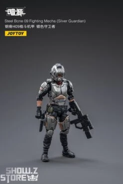 JoyToy Source 1/25 Steel Bone Fighting Mecha 09 Silver Guardian W/ Pilot -Cheap Action Figures Store 6ff2d81c8e
