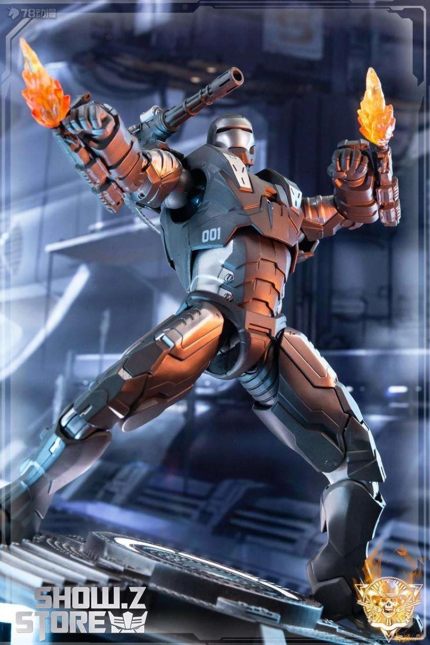 ZT Toys Marvel Licensed 1/10 Iron Man War Machine Armor Mark 1 9 ZT Toys Marvel Licensed 1/10 Iron Man War Machine Armor Mark 1 - Image 7