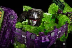 Toyworld TW-C07C Constructor Devastator Clear Version Full Set Of 6 Figures TW-07C Clear Constructor -Cheap Action Figures Store 726937a43c