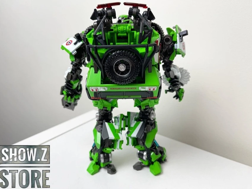 4th Party JH-01L Rescue Pioneer MPM-11 Ratchet W/ Improved Painting Green Version 9 4th Party JH-01L Rescue Pioneer MPM-11 Ratchet W/ Improved Painting Green Version - Image 7