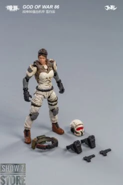 JoyToy Source 1/24 God Of War 86 Mecha W/ Pilot White Version -Cheap Action Figures Store 7304495941