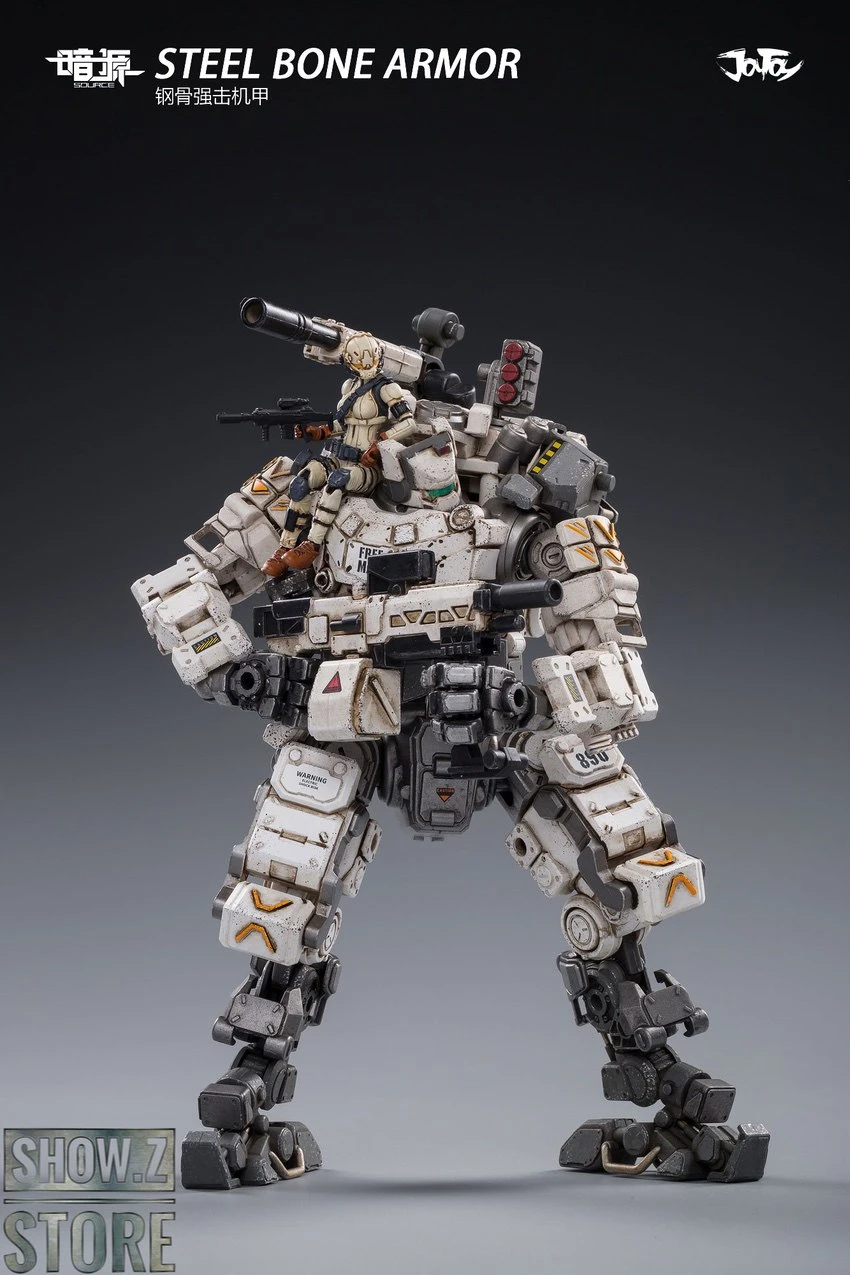 JoyToy Source 1/25 Steel Bone Armour White Color /w Pilot Reissue Version 12 JoyToy Source 1/25 Steel Bone Armour White Color /w Pilot Reissue Version - Image 10