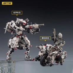 JoyToy Source 1/18 X-HLA01 Hurricane Light Assault Dual Mode Mecha White -Cheap Action Figures Store 73364aac68