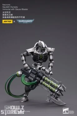 JoyToy Source 1/18 Warhammer 40K Necrons Sautekh Dynasty Immortal With Gauss Blaster -Cheap Action Figures Store 733f5e2b77