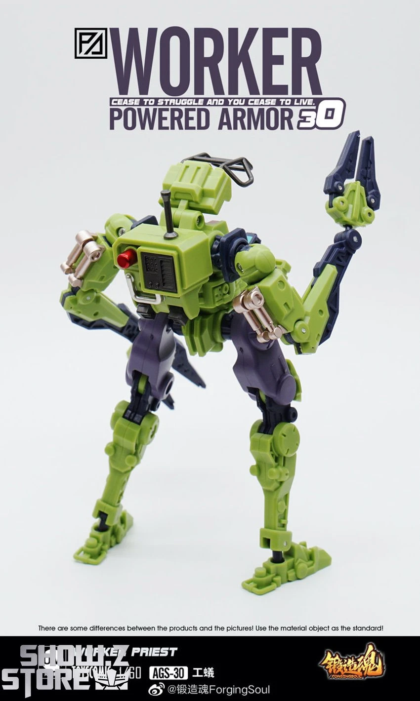 Forging Soul 1/60 AGS-30 Powered Armor Series Worker Priest 11 Forging Soul 1/60 AGS-30 Powered Armor Series Worker Priest - Image 9