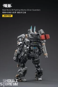 JoyToy Source 1/25 Steel Bone Fighting Mecha 09 Silver Guardian W/ Pilot -Cheap Action Figures Store 73b8e3646a