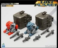 MechFansToys MFT Lost Planet Powered-suit DA02 Red & DA03 Blue Diaclone -Cheap Action Figures Store 73f9f3961e