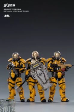 JoyToy Source 1/18 The 2nd Legion Interstellar Troopers Set Of 3 -Cheap Action Figures Store 752a59ad5a