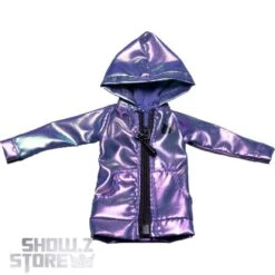 Snail Shell Dazzling Blue & Purple Cloth Coat For 1/10 & 1/12 Mecha Girl -Cheap Action Figures Store 75b5084cf9