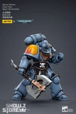 JoyToy Source 1/18 Warhammer 40K Space Wolves Claw Pack Sigyrr Stoneshield -Cheap Action Figures Store 76da56d0b5