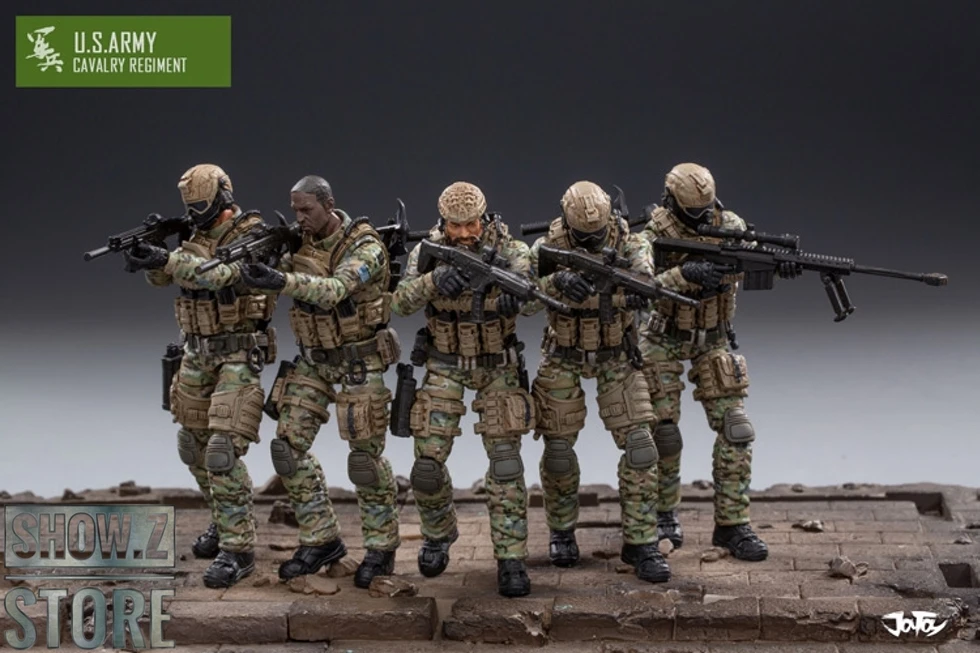 JoyToy Source 1/18 U.S. Army Cavalry Regiment Set Of 5 8 JoyToy Source 1/18 U.S. Army Cavalry Regiment Set Of 5 - Image 6
