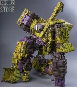 [Express Shipping] ToyWorld TW-C07G Constructor Devastator Old Green Battle Damage Version Set Of 6 -Cheap Action Figures Store 7826462e6c
